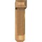 Ekena Millwork Traditional Craftsman Rough Sawn Bracket w/ Offset Brace, Western Red Cedar, 6"W x 24"D x 24"H BKT0604X24X24TRA04RWR - alternate 4